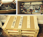 Arts Antiques Wood Crates